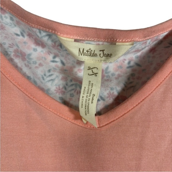 Matilda Jane Sing It Out Floral Top Size Large Boho Cottagecore Casual Flowy - Picture 3 of 13
